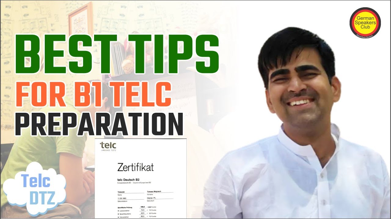 Best TIPS n TRICKS to PASS B1 German TELC Exam | German Speakers Club