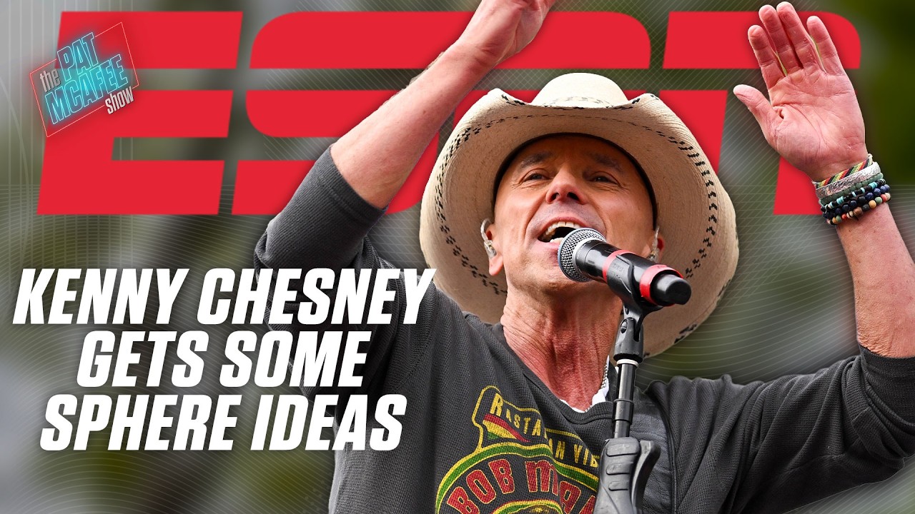 Pat gives Kenny Chesney some IDEAS for his next run at Sphere in Las Vegas 🔥 | The Pat McAfee Show