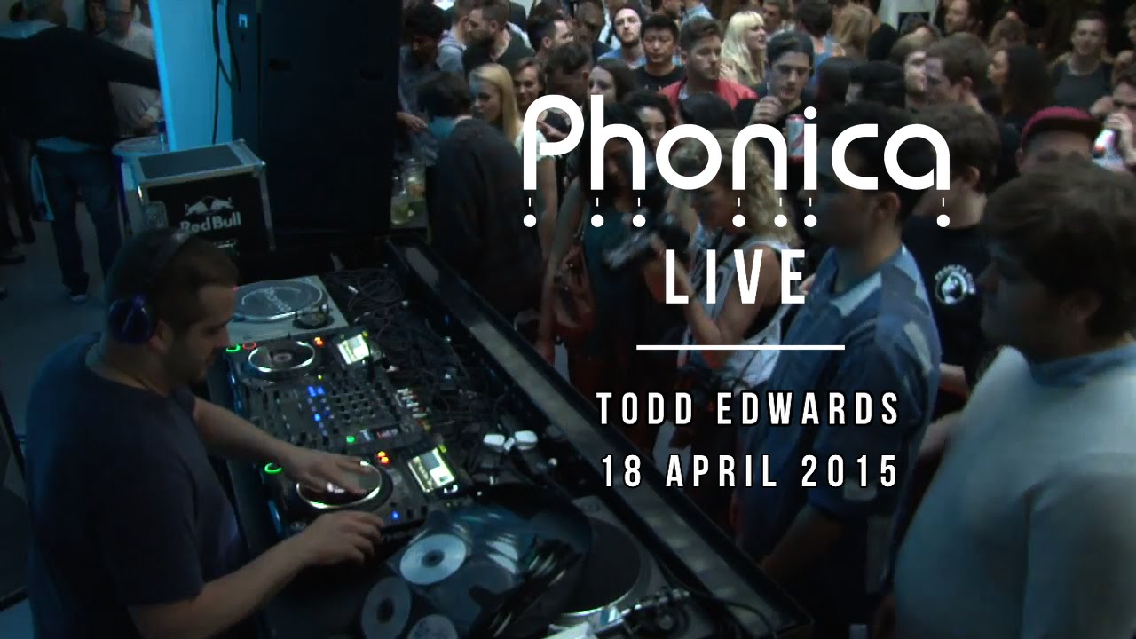 Todd Edwards at Phonica (RSD 2015)