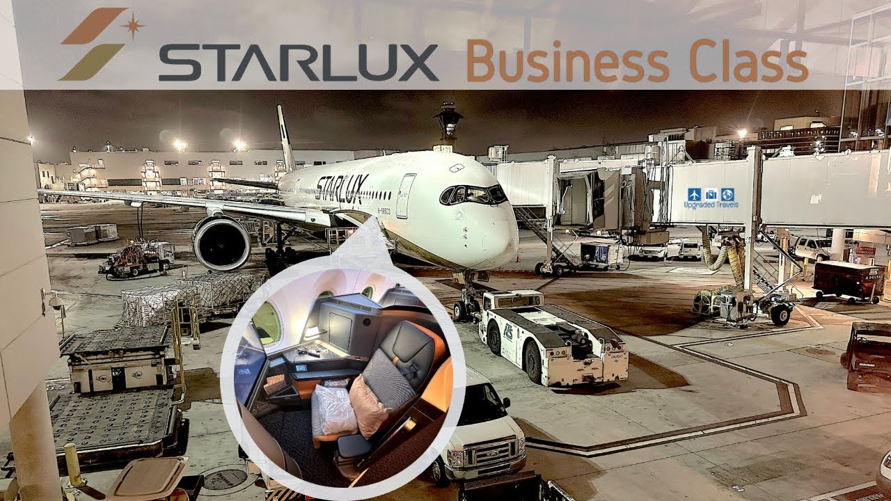 Starlux Airlines Business Class Review: New Luxury Airline From Asia | TPE - SFO A350-900