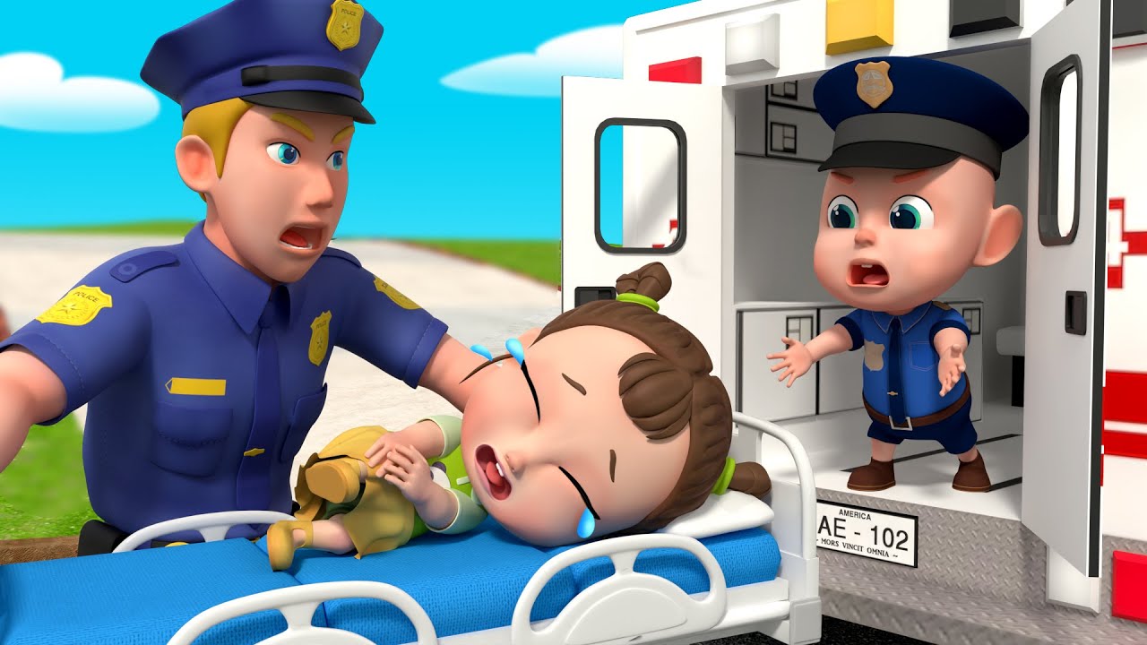 Pemadam Kebakaran, Polisi, Dokter | Bayi Lucu Sakit | Tips Keamanan | Rosoo Bahasa Indonesia