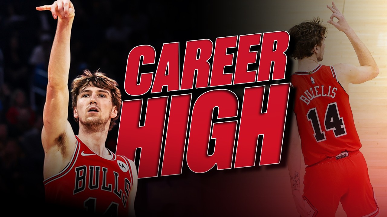 Matas Buzelis WENT OFF for 41 points vs. Golden State
