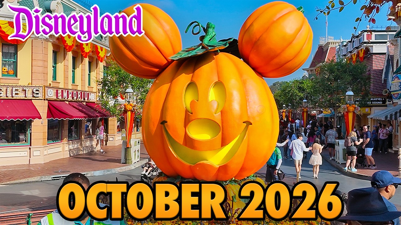 Disneyland Park - October 2026 Walkthrough + Updates: Haunted Mansion Holiday [4K POV]