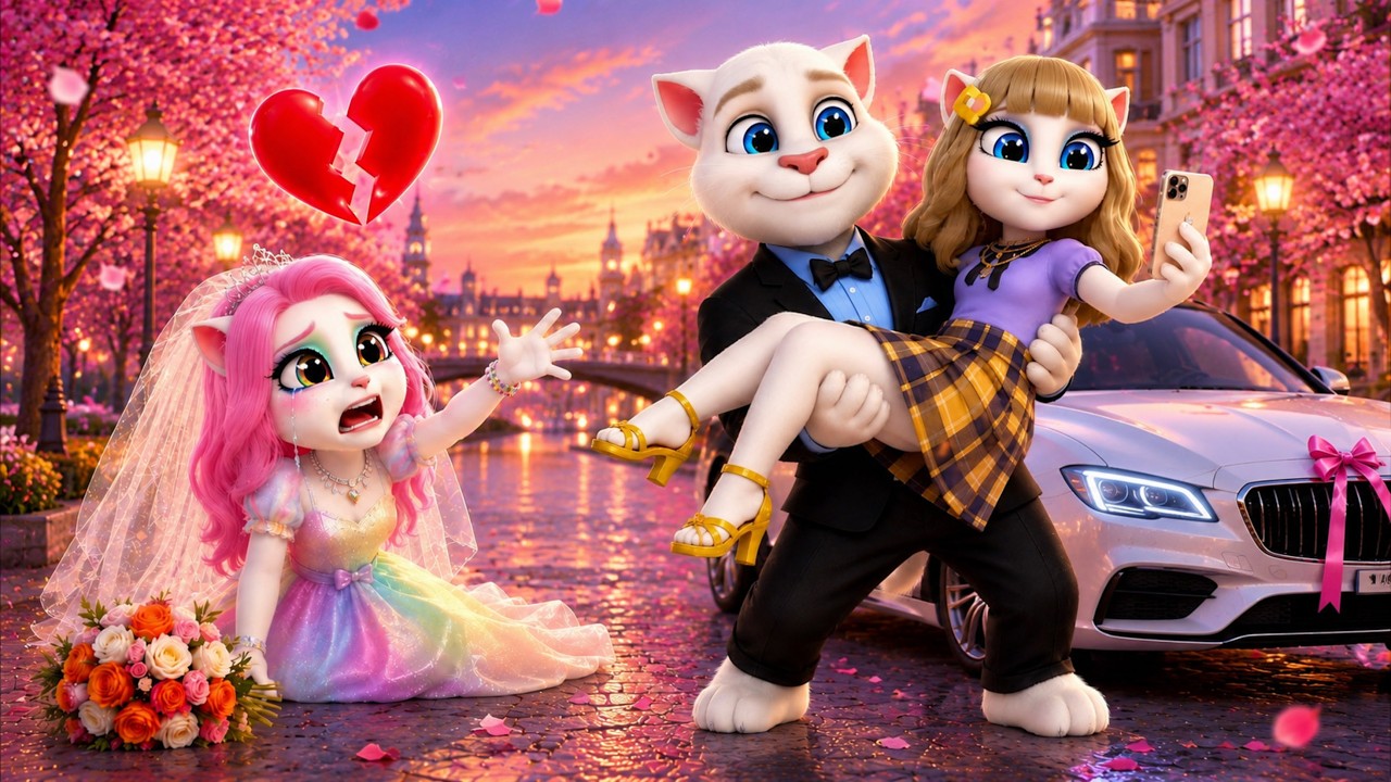 Tom Left His Bride for Angela!💔 || My Talking Angela 2 Love Story