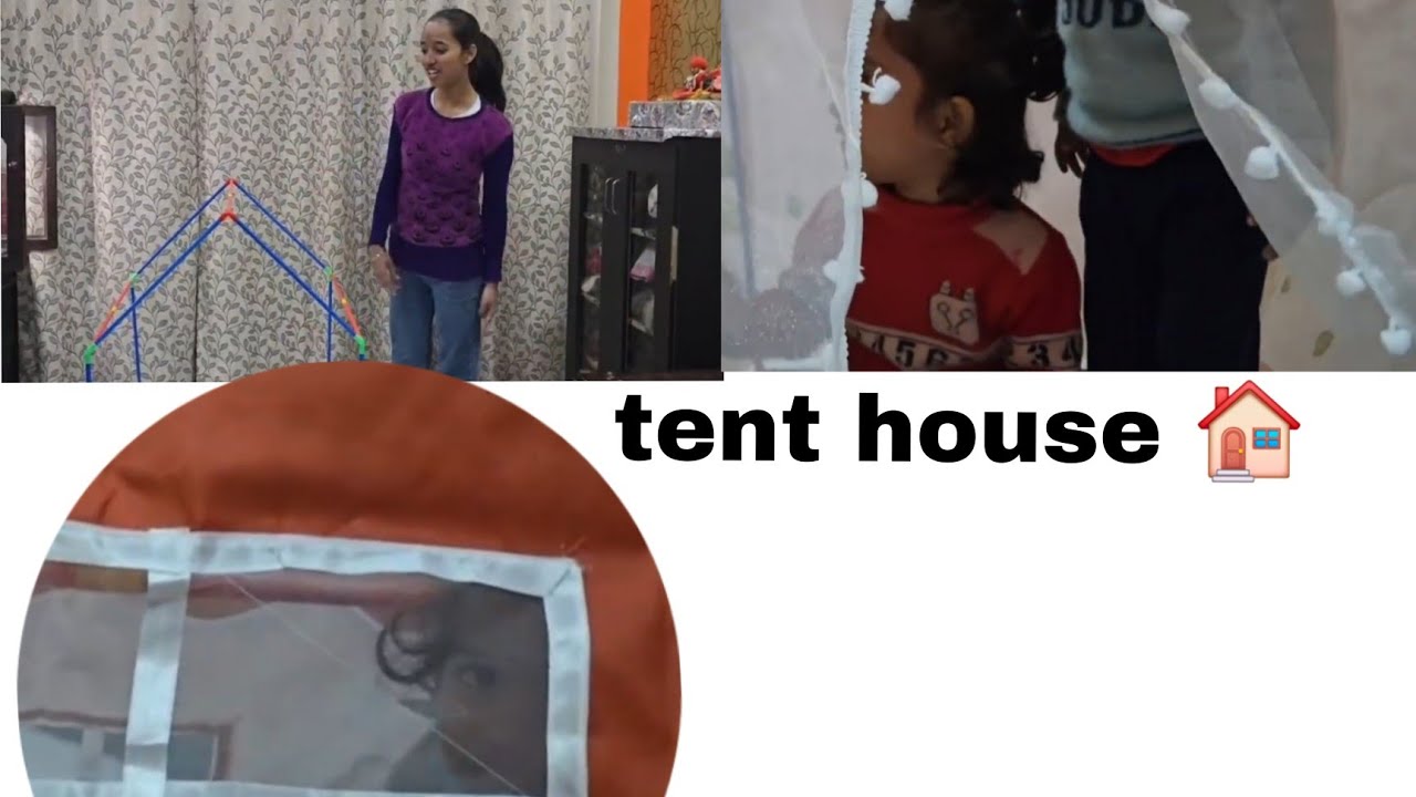 Tent house 🏠 