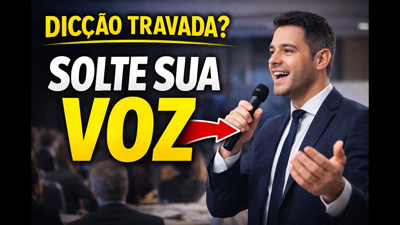 🎤Como Melhorar a Voz e a Dicção em Poucos Minutos  #oratória #voz #dicção #falarbem