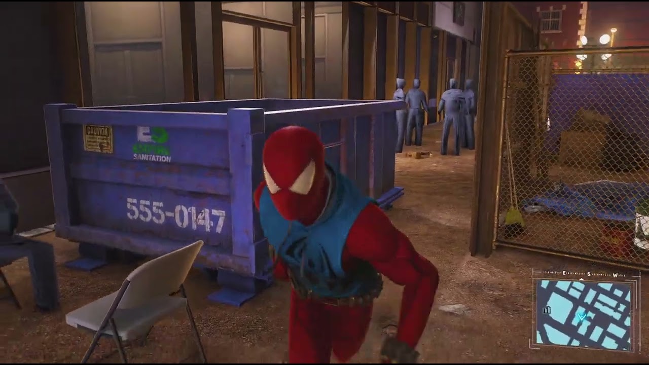 UNKNOWN HUMANOIDS IN SPIDER MAN REMASTERED