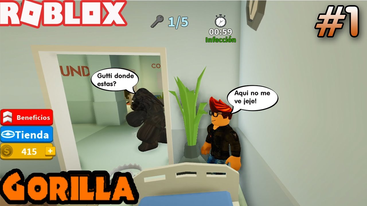 Roblox Gorila: Samanta Gamer Es Gorila! Auchilioo!