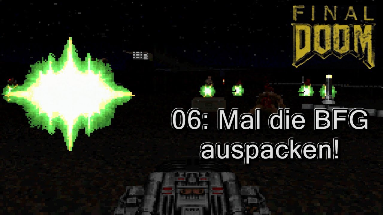Final Doom: Master Levels #06 - Mal die BFG auspacken! | Deutsch | Sony PlayStation | Jan