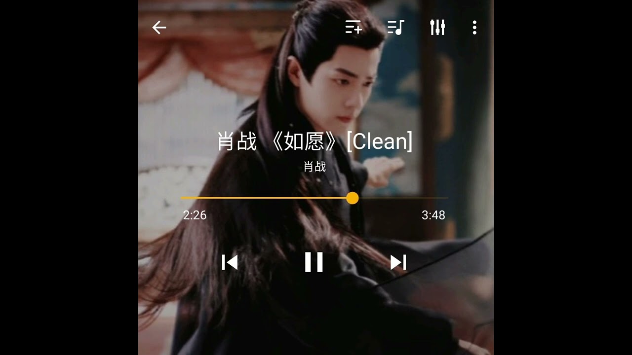 Xiao Zhan 肖战 singing 