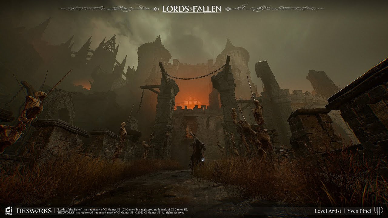 Lords of the Fallen 2023 ver 2.5 Vet Part 22 - Bramis Castle outer walls