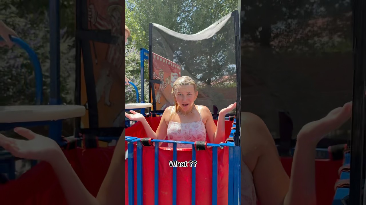 I feel like ur here just for the DUNK TANK..... #16kids #bigfamily #nenfam #notenoughnelsons
