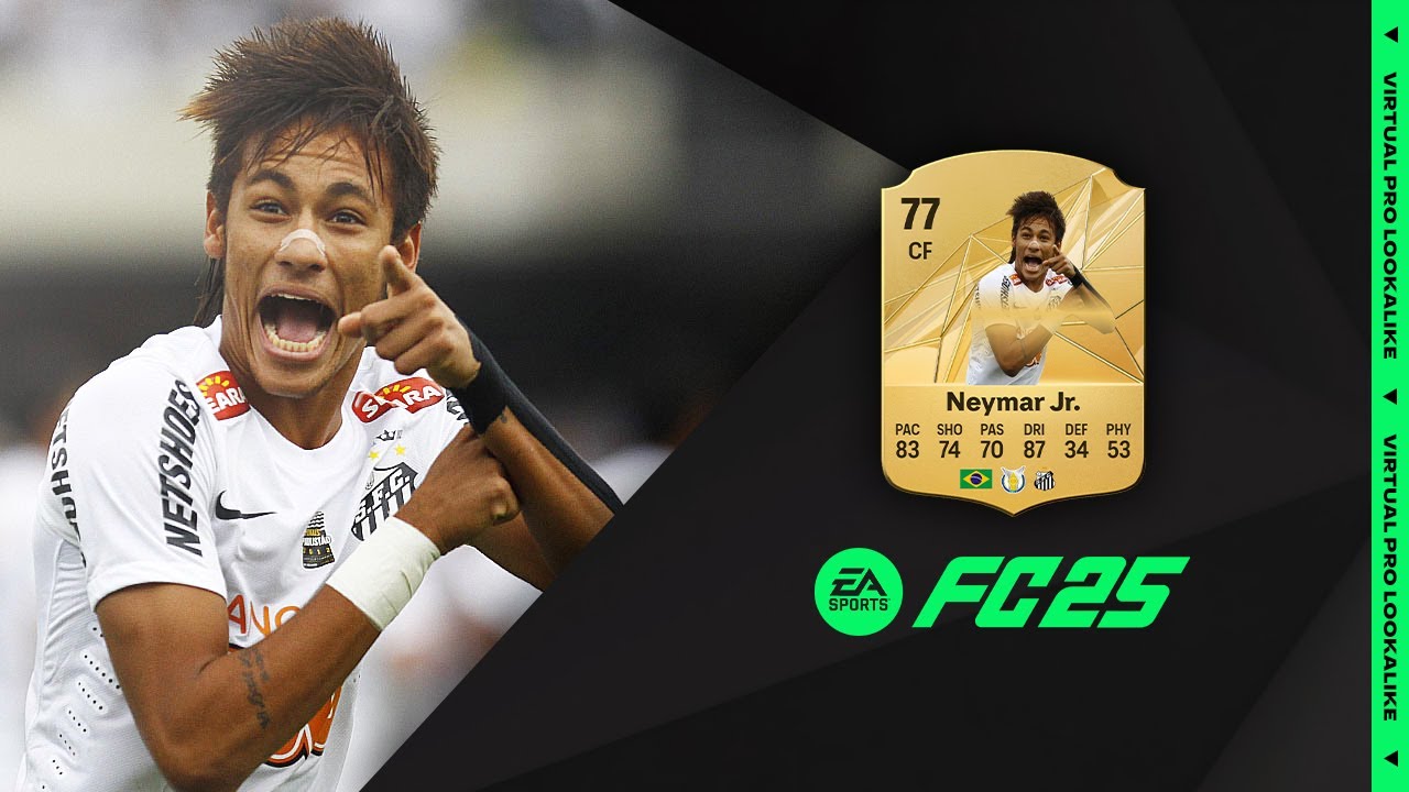 EAFC 25 | HOW TO CREATE | NEYMAR JR. (SANTOS 2009) (PRO CLUBS)