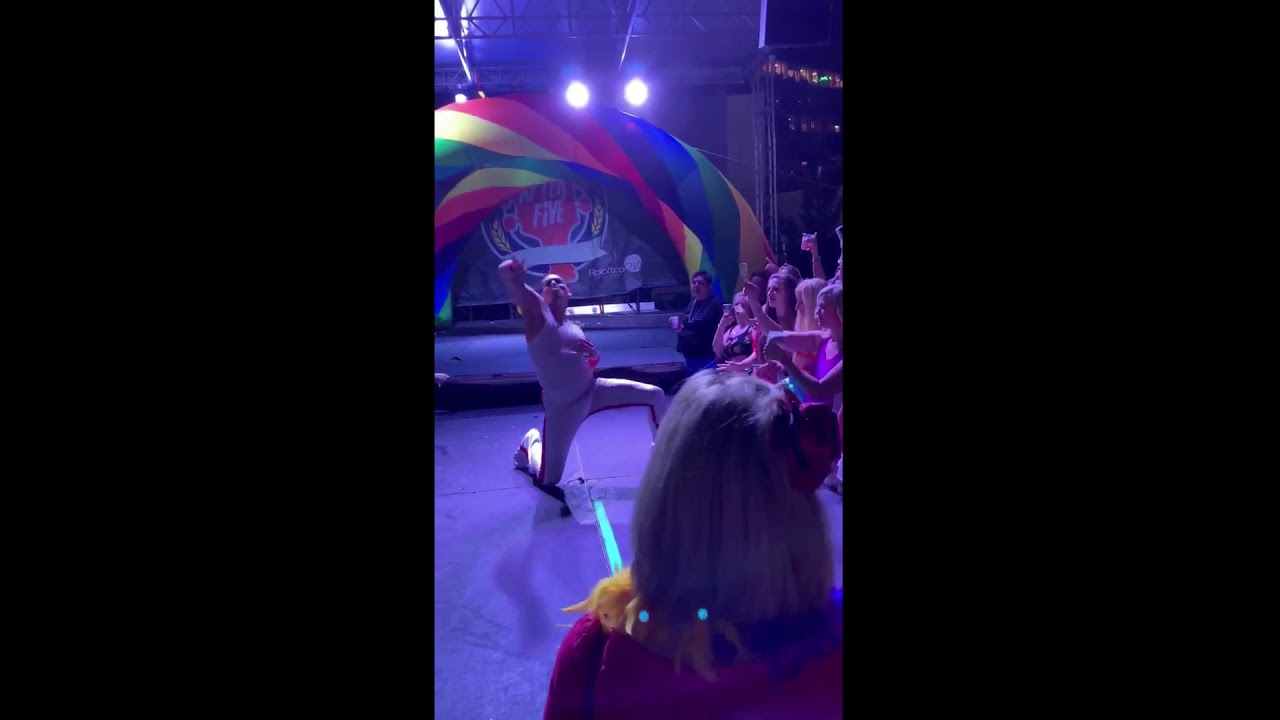 Charlton Alicea performs Freddie Mercury Show Mix Poison Apple Mixes