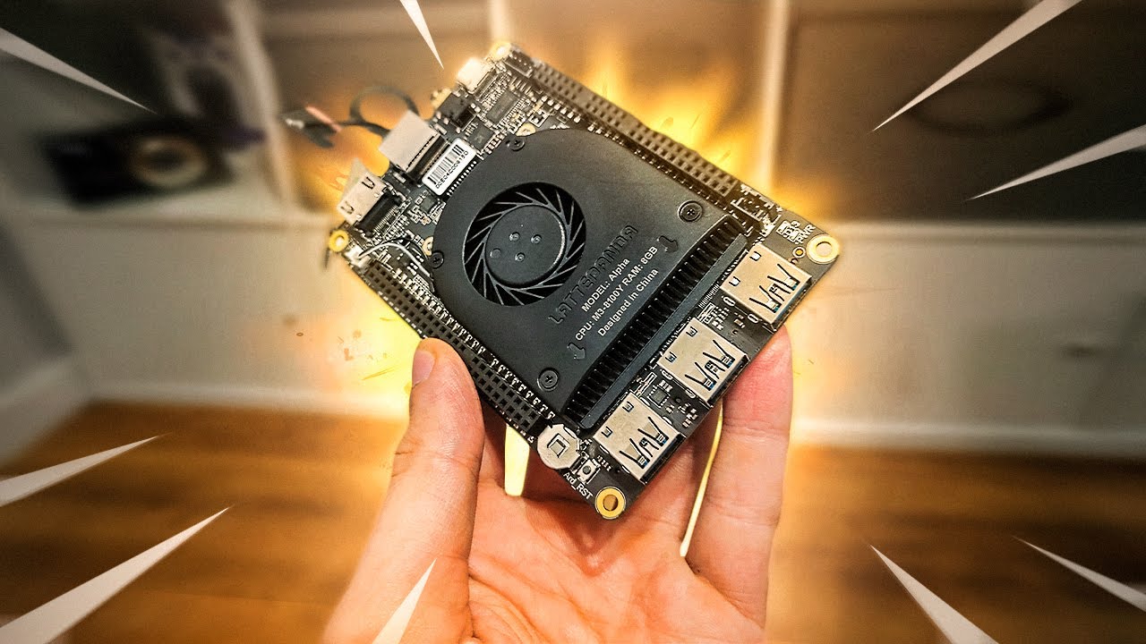 Este PC cabe en el BOLSILLO y es MUY POTENTE | Lattepanda Alpha