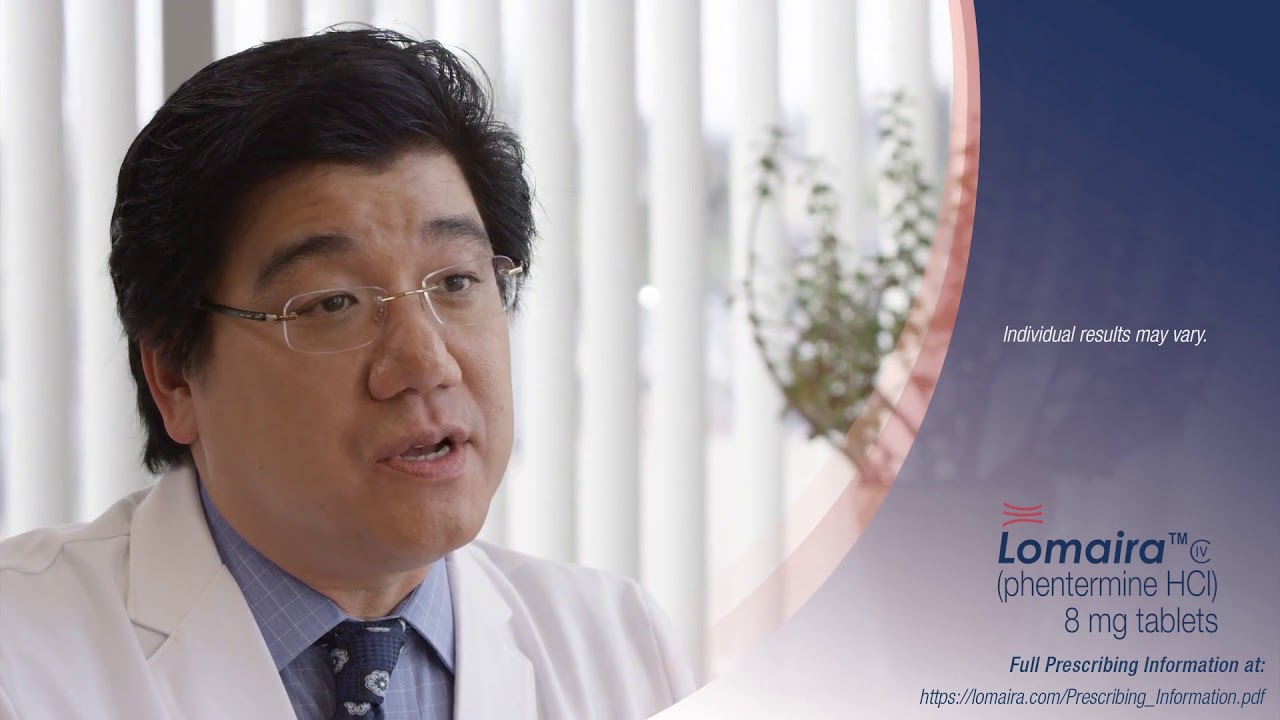Dr  Carson Liu Lomaira™ (phentermine hydrochloride USP) 8 mg tablets, CIV