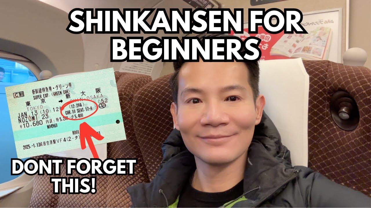 Japan Bullet Train Explained! Shinkansen Guide for FIRST-Timers (2026)