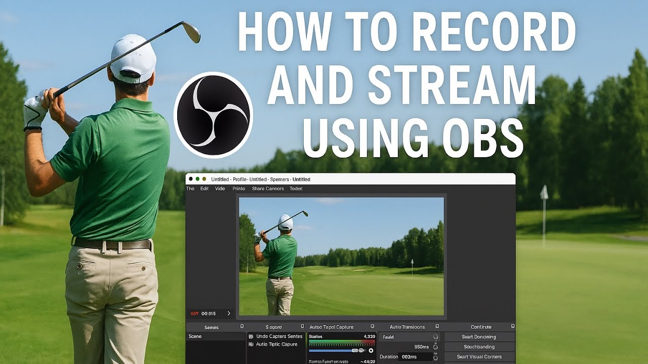 How to Stream SIM Golf Like a Pro (OBS Tutorial)