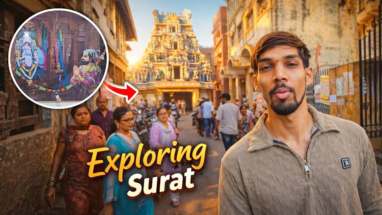Exploring Surat: A Hidden Temple in the Middle of the City!