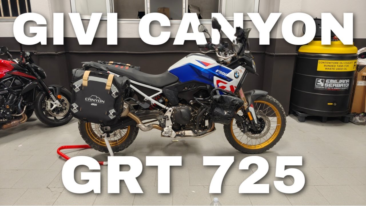 MONTAGGIO GIVI CANYON GRT725 MONOKEY su BMW F900 GS