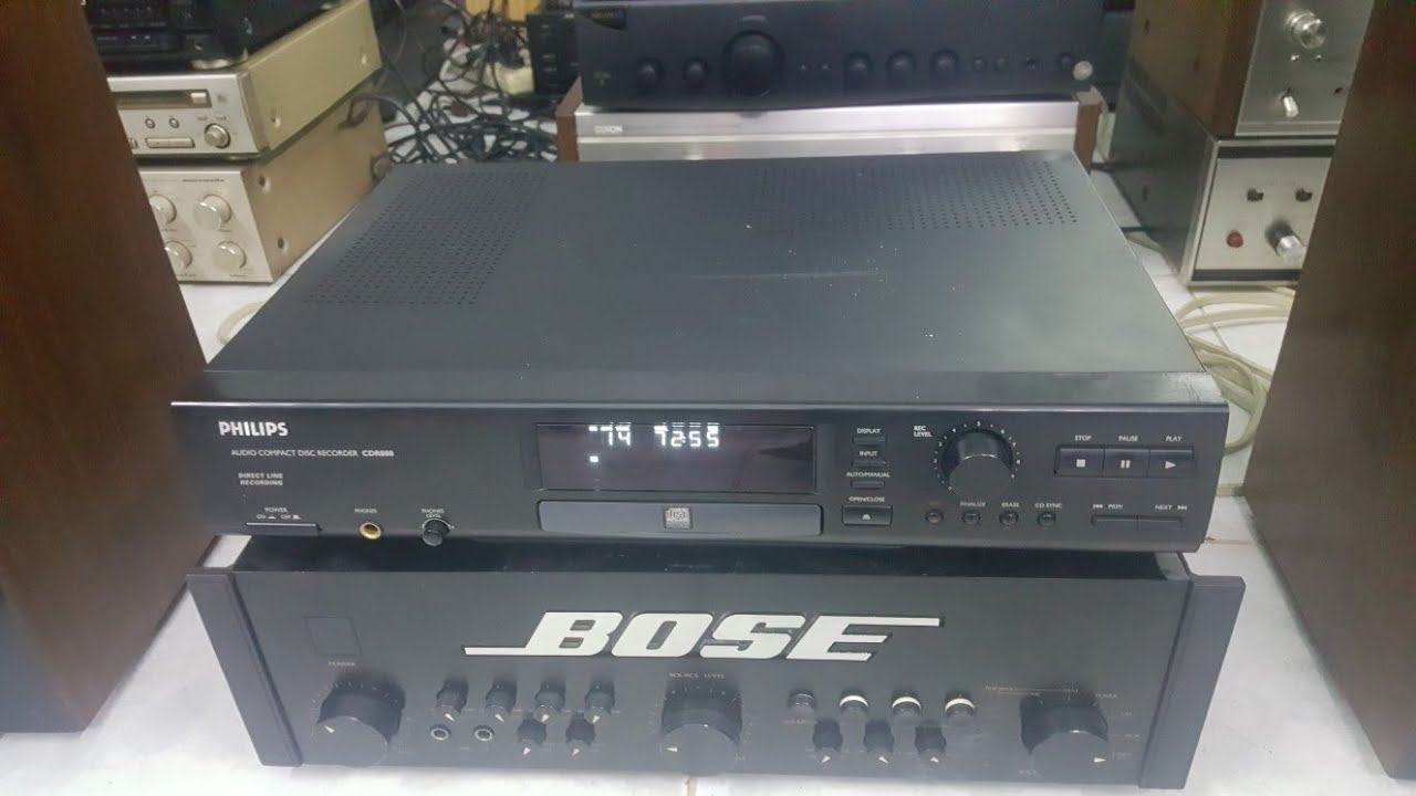 Đầu cd Philips cdr 880,sản xuất tại Bỉ,âm hình tuyệt vời,giá rẻ bất ngờ|Nguyên Hùng Audio