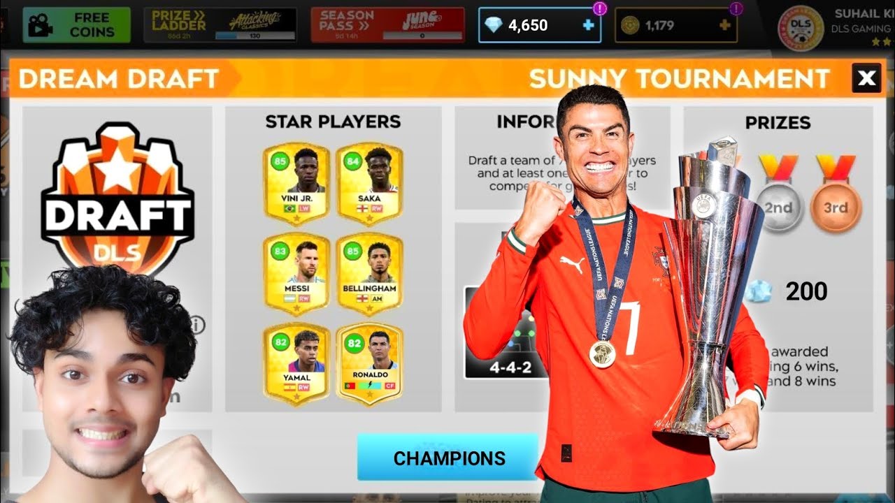 СПЕЦИАЛЬНОЕ*НАЧАЛО* ВСЕХ DLS 25 R2G [Эпизод 3] Отличный проект мечты⚽ Выиграйте с CR7 - СОЛНЕЧНЫЙ...