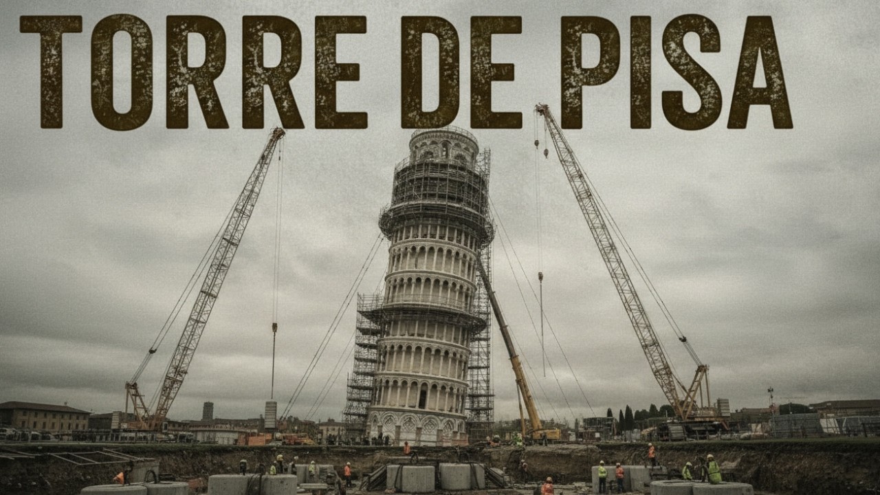 A Torre de Pisa: O Erro Imortal (Reconstrução por IA)