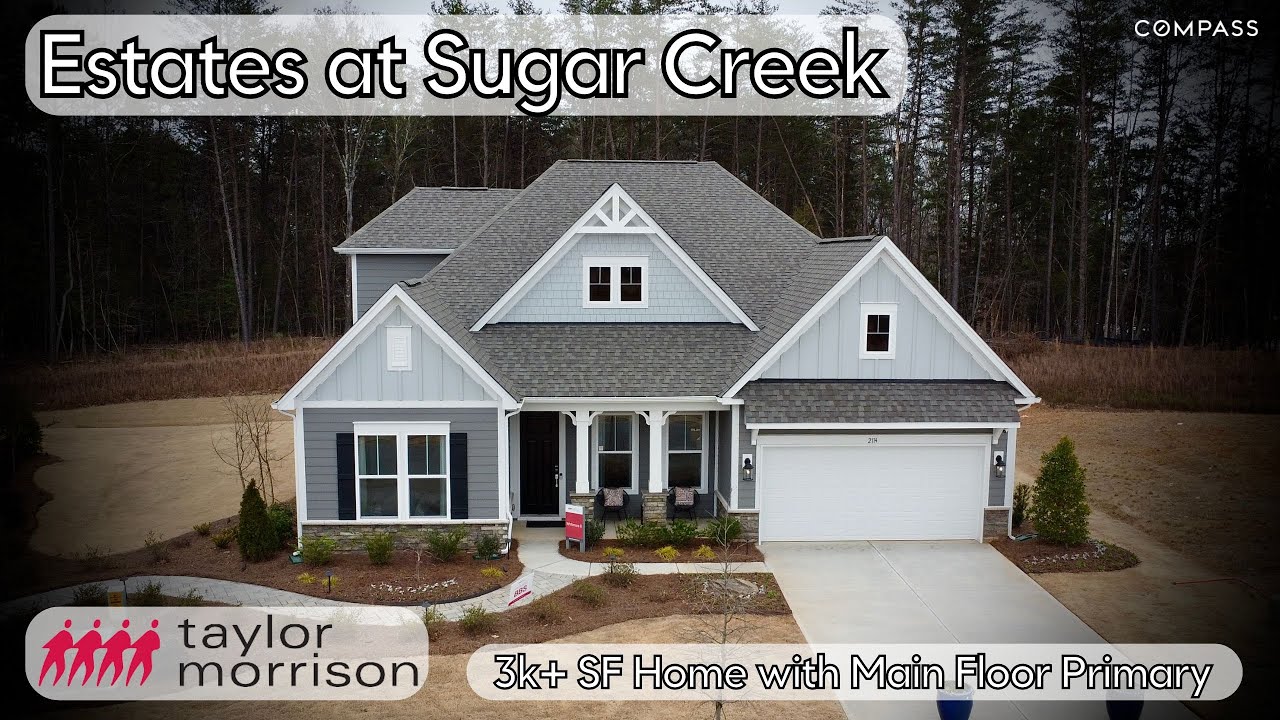 Indian Land, SC | Primary Suite on the Main with HUGE Living Space | New Homes by Taylor Morrison