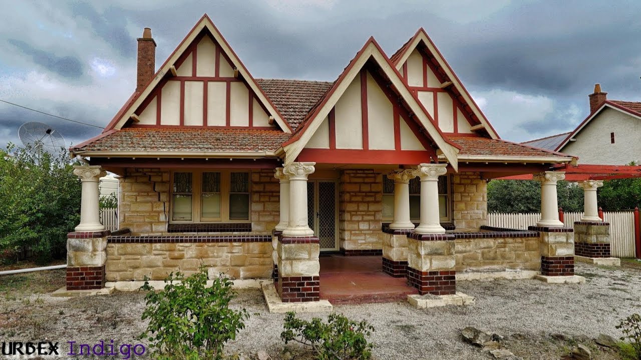 Abandoned- Two Classic old Tudor style homes built in the early 30`s. Now demolished