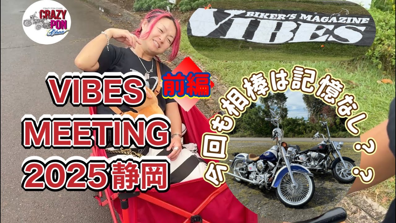 【前編】VIBES MEETING 2025 静岡｜記憶喪失レベルでクレイジーな一日w