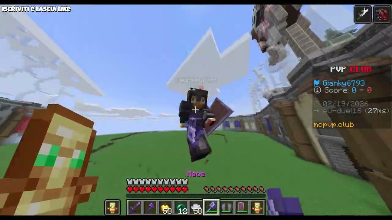 MINECRAFT MACE PVP