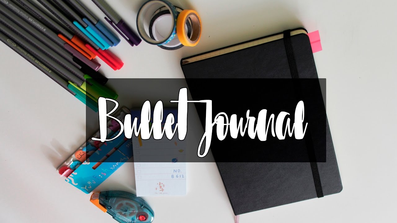 ¿COMO ME ORGANIZO? BULLET JOURNAL  y materiales