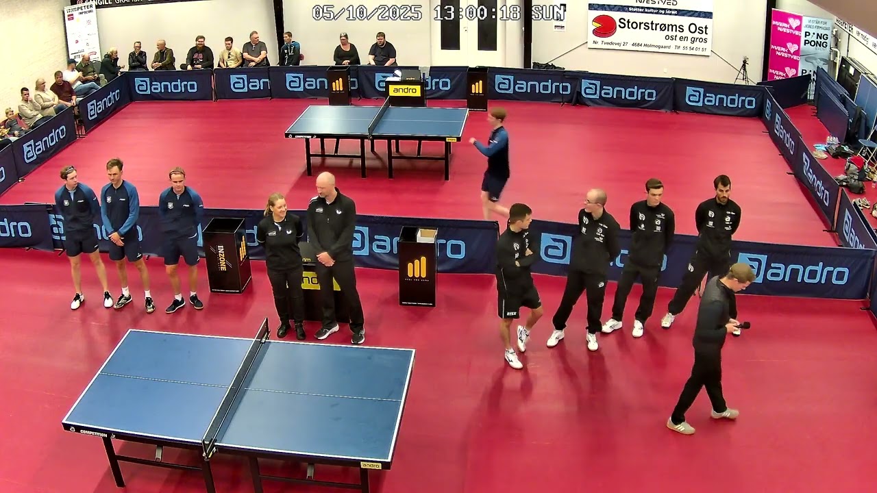 Næstved - Herlev cam 3 - 5/10 Næstved Bordtennis