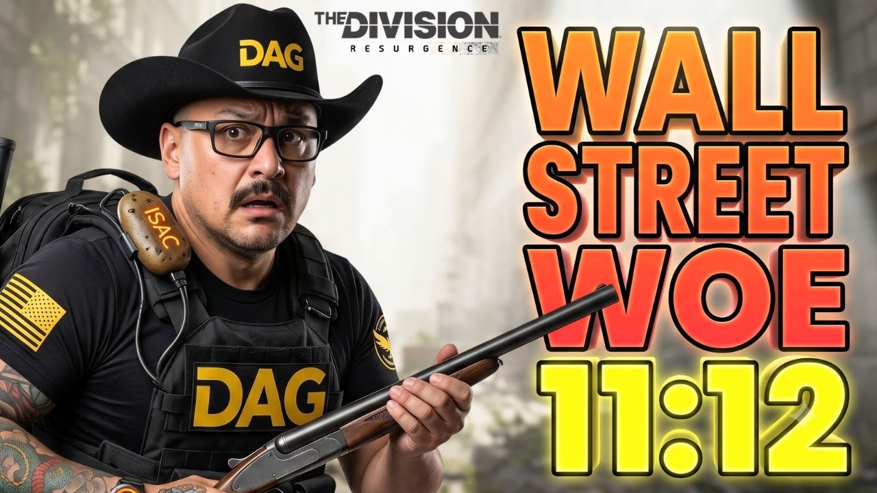 WALL STREET WOE | 11:12 Legendary Run | Double Barrel Shotgun Vanguard Build | Division Resurgence