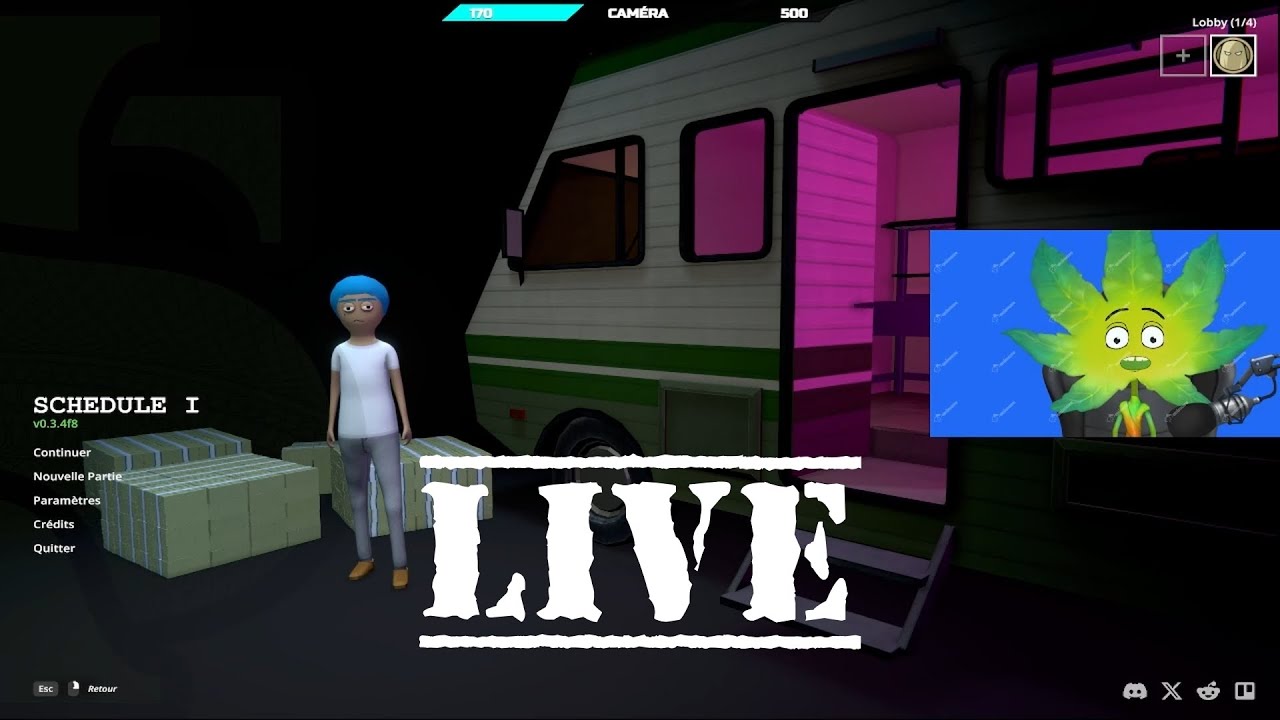 [Live] Schedule I MAJ cartel et champignon on hallucine Waaaaouuuu