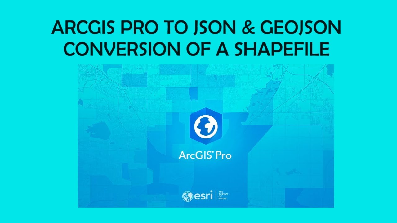 ArcGIS Pro Feature to JSON GeoJSON