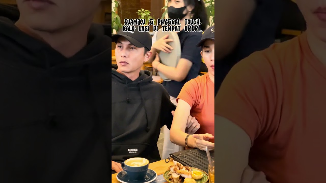 momen gemes Andhika dan Ussy di tempat umum