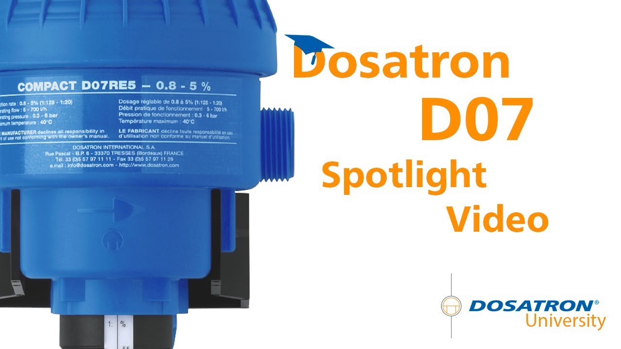 Dosatron D07 - 3 GPM Spotlight