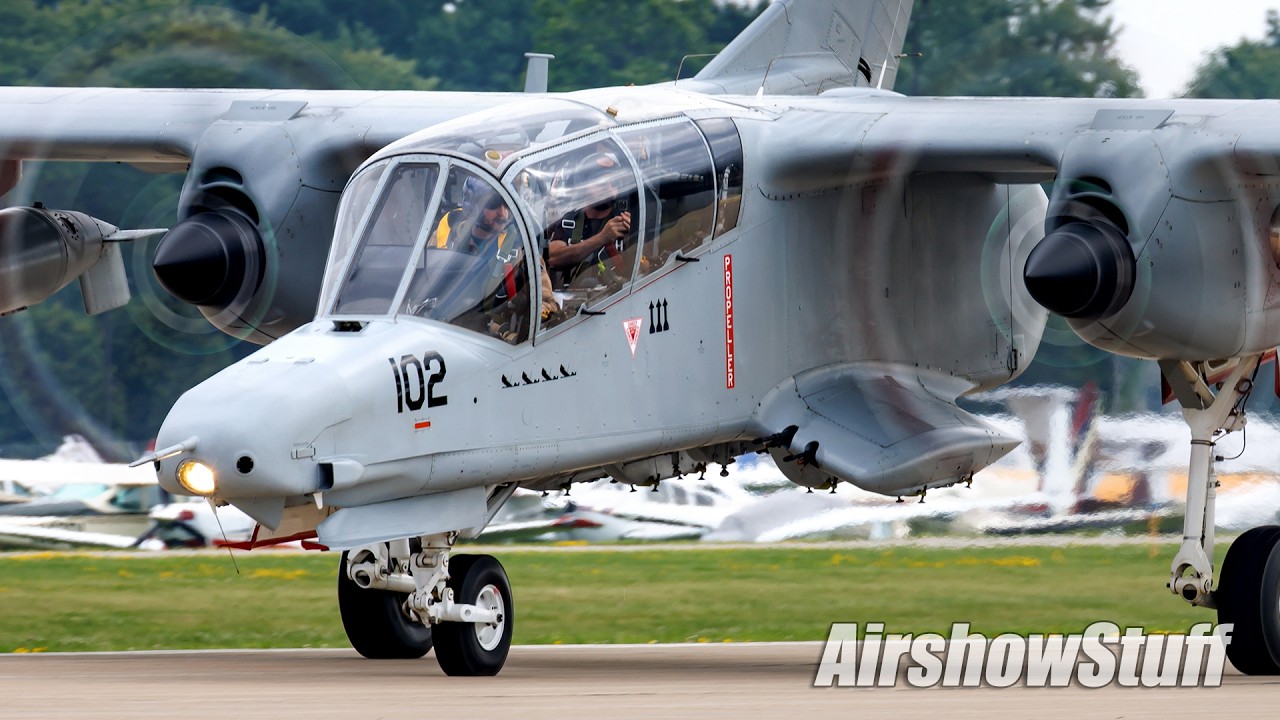 Warbird/Military Arrivals/Departures - Tuesday - EAA AirVenture Oshkosh 2025