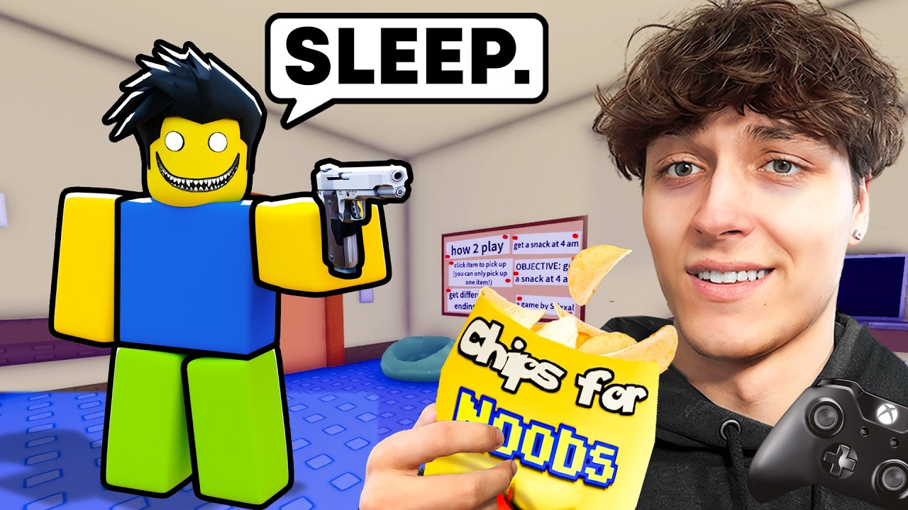 Roblox Перекус в 4 утра...