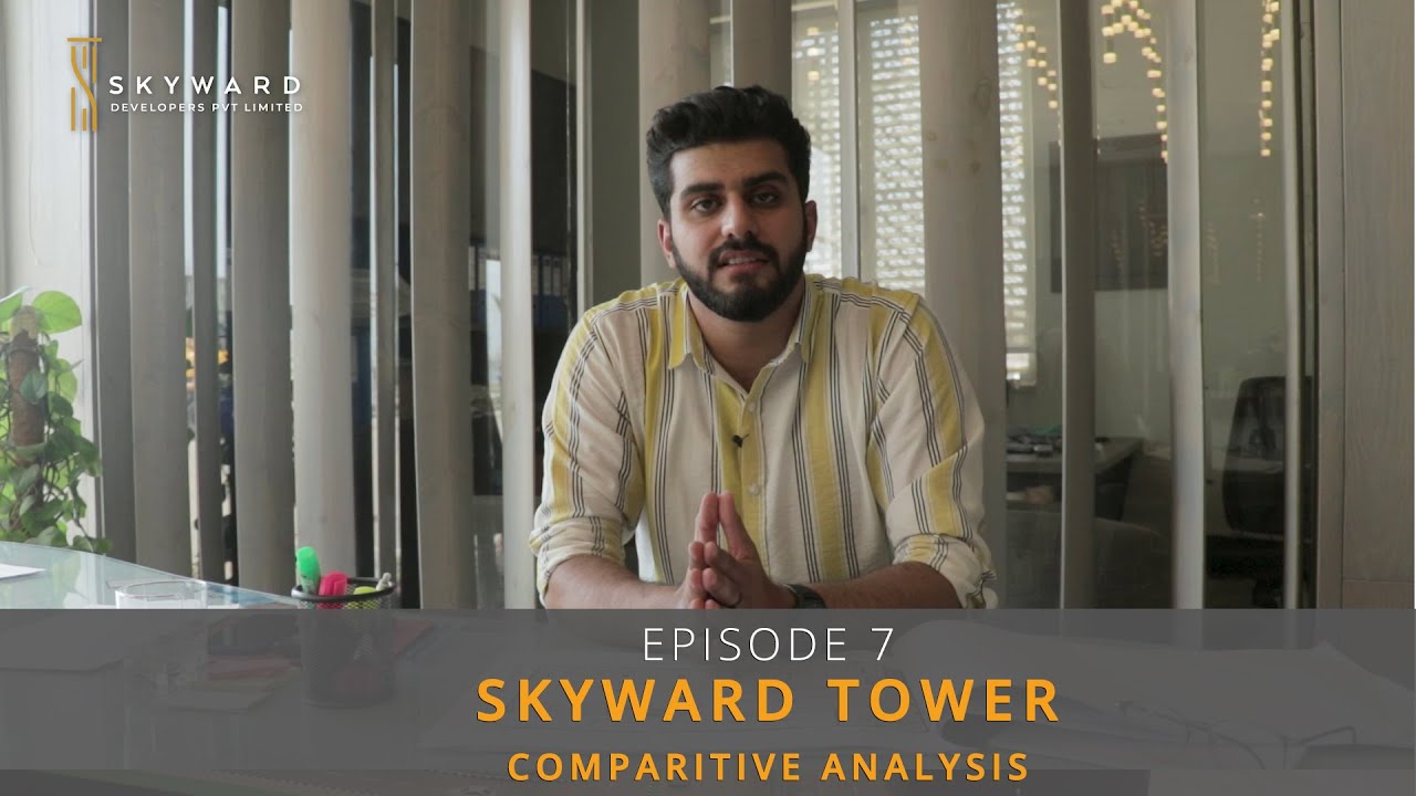 Skyward Tower | Architectural Building Plan | Best in Bahria Business District Phase 8, Islamabad