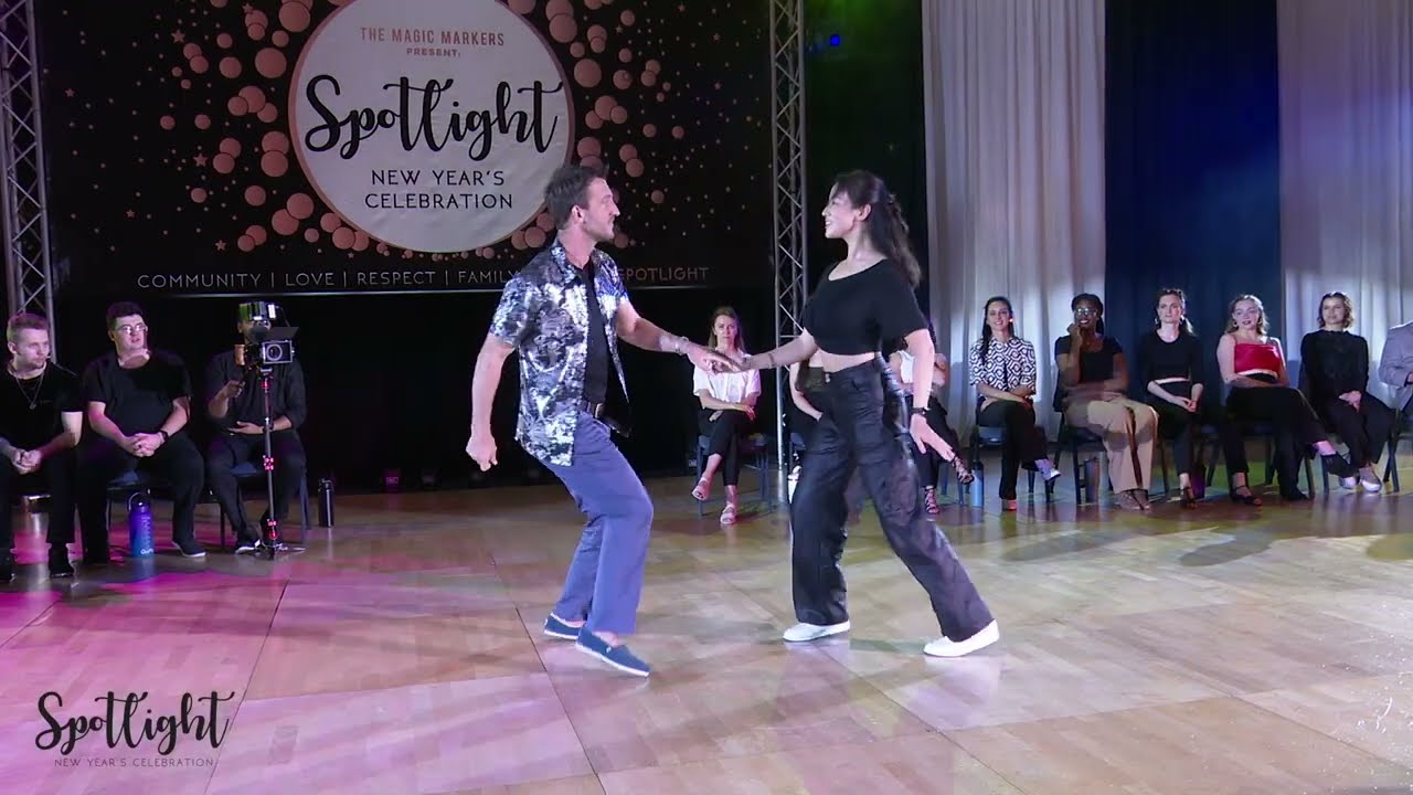 Spotlight New Year's Celebration 2023 Advanced Jack & Jill - Chaz Frankenberry & Hyunhee Lee