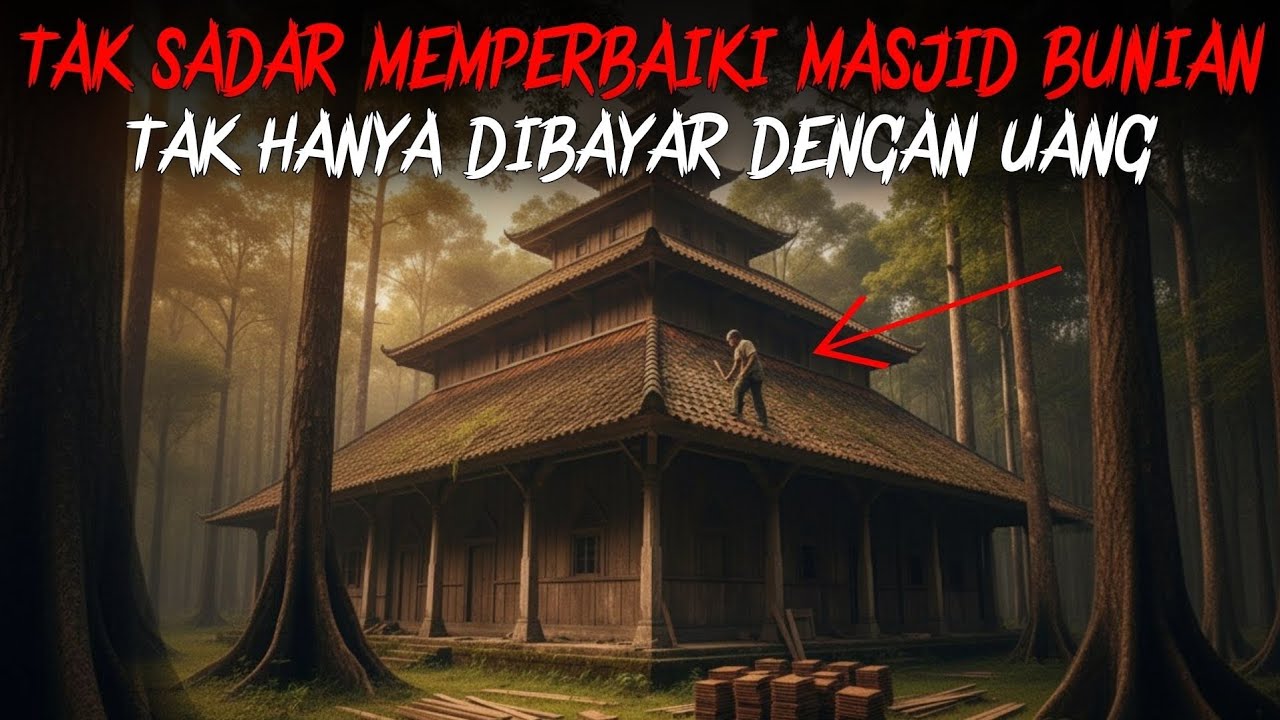 KISAH NYATA‼️ TAK SADAR MEMPERBAIKI MASJID BUNIAN -DIBAYAR DENGAN UANG DAN SESUATU YANG TAK TERLIHAT