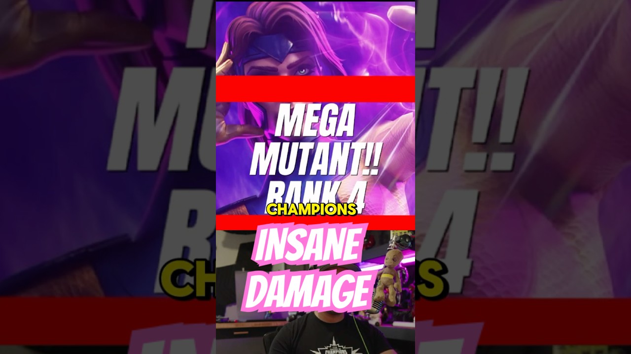 Jean Gray Rank 4 Amazing DAMAGE WOW!! #marvelcontestofchampions #mcoc #jeangray #kabam #short