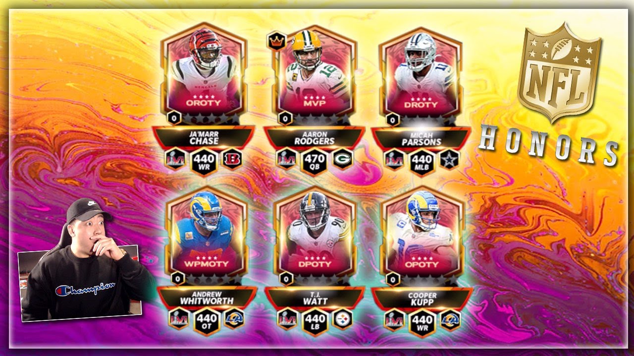 ALL NFL HONORS ICONIC MASTER GAMEPLAY!! MADDEN MOBILE 22 NFL HONORS MVP & MORE!!