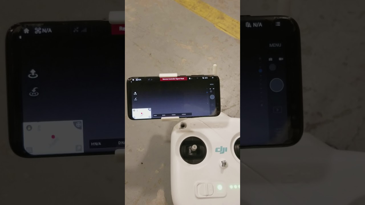 DJI Phantom 3 Standard App Malfunctions