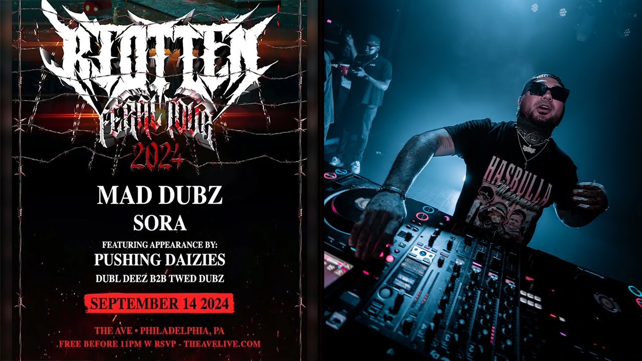RIOT TEN + MAD DUBZ + SORA + MORE -- THE AVE LIVE PHILLY -- 9/14/2024