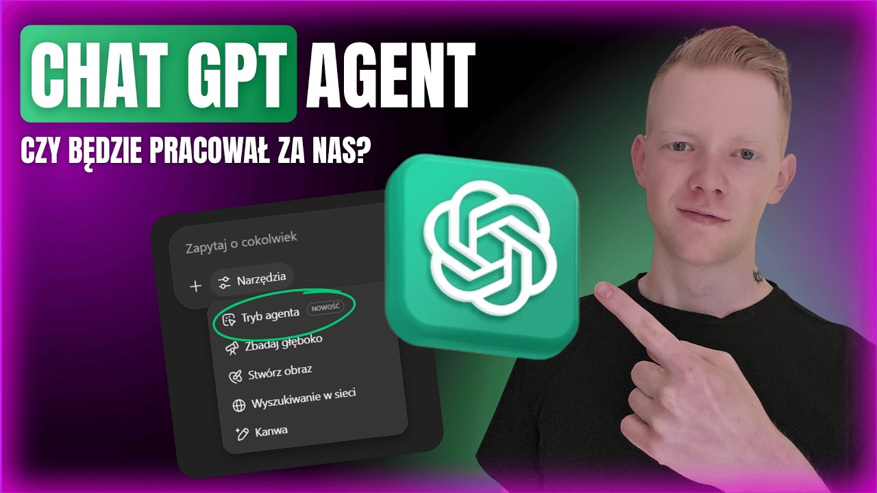ChatGPT Agent PRACUJE ZA MNIE | JAK DZIAŁA | CZY WARTO | CO POTRAFI | OFICJALNY TEST