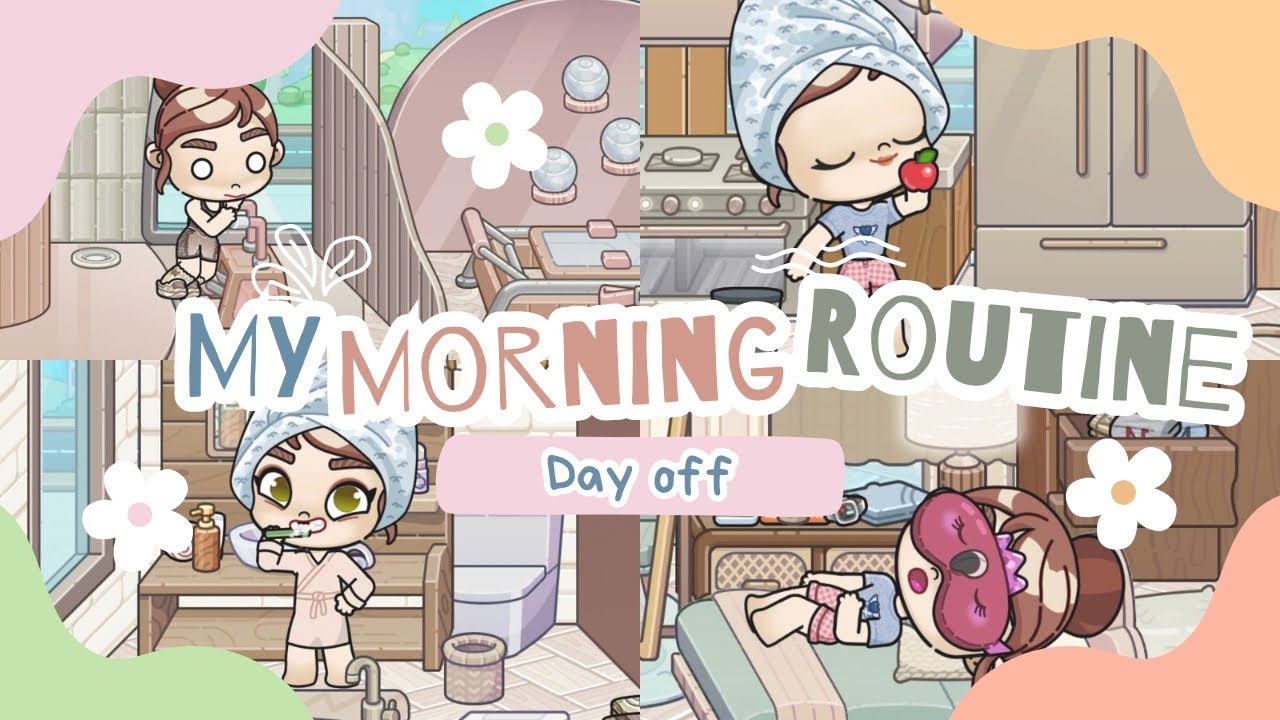 No Work Day Morning Routine🍎🌤️| | Daphne’s Diary| | Avatar World 