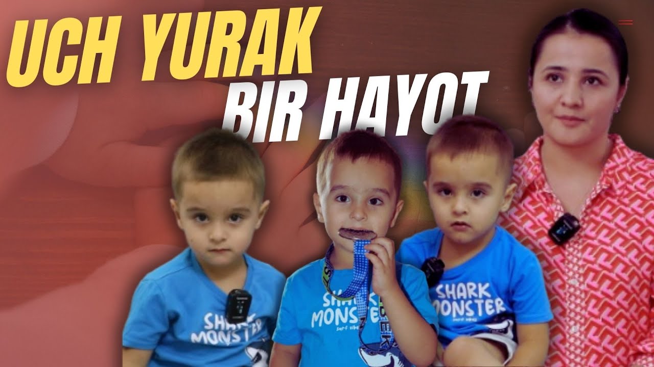 UCH YURAK, BIR HAYOT — EFIRDA EGIZAKLAR | УЧ ЮРАК, БИР ҲАЁТ — ЭФИРДА ЭГИЗАКЛАР